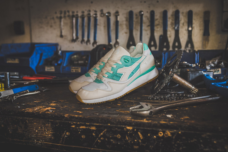 Hanon x Diadora V7000 Tuscan Racer | Diadora Damskie Seledynowe